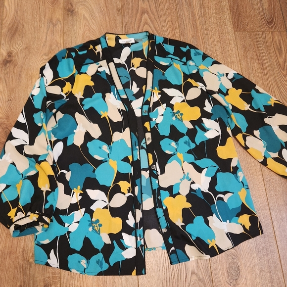 Calvin Klein baloon-sleeve shirt - Picture 1 of 8